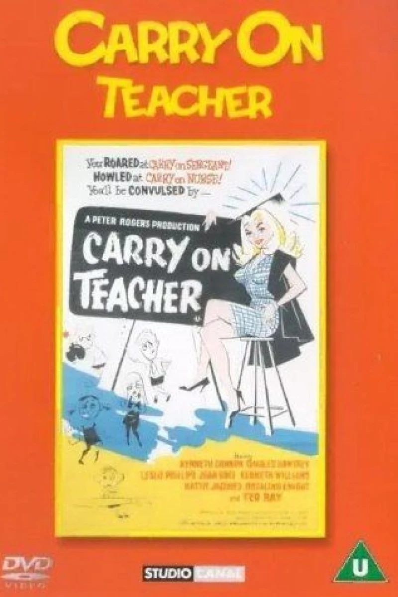 Carry On Teacher Poster
