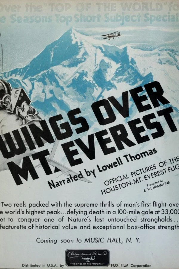 Wings Over Mt. Everest Poster