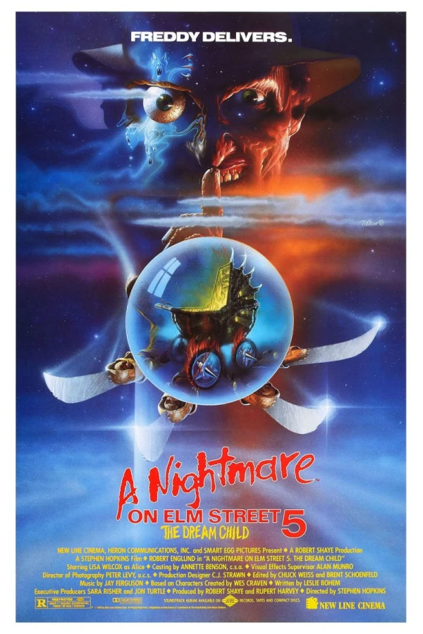 A Nightmare on Elm Street 5 - The Dream Child Poster