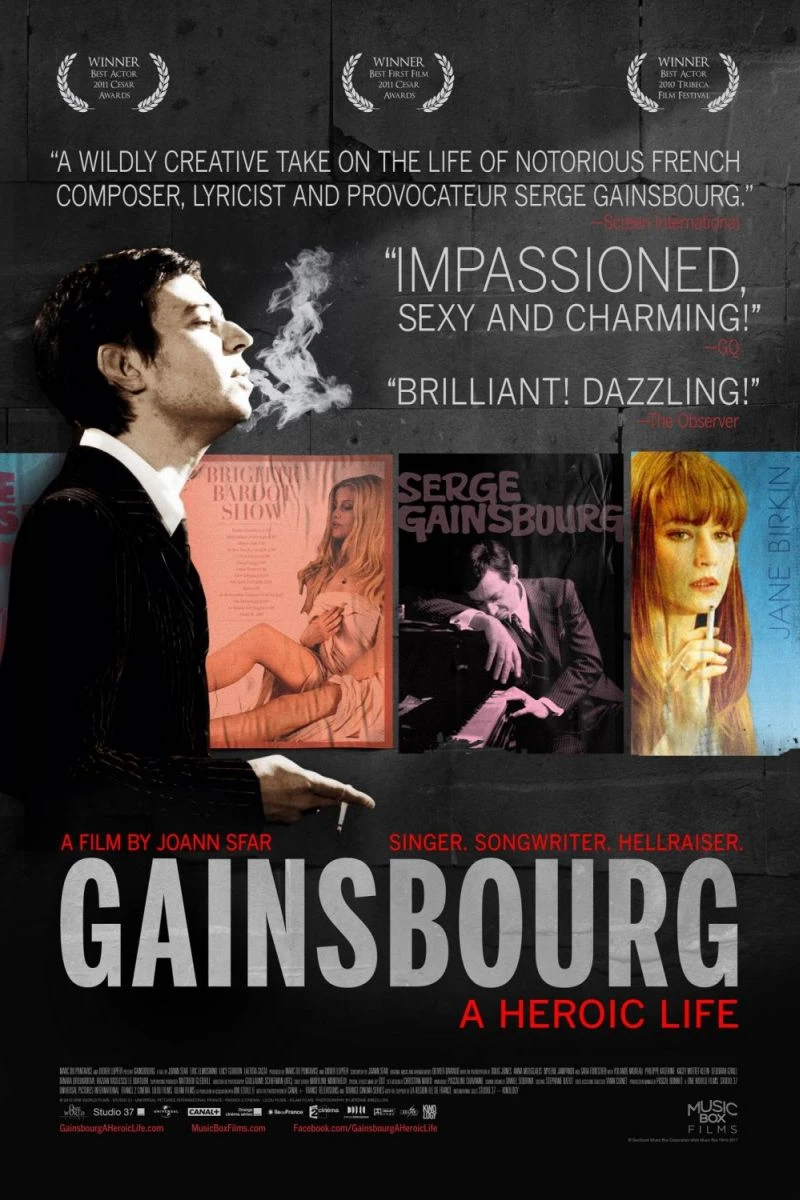 Gainsbourg: A Heroic Life Poster