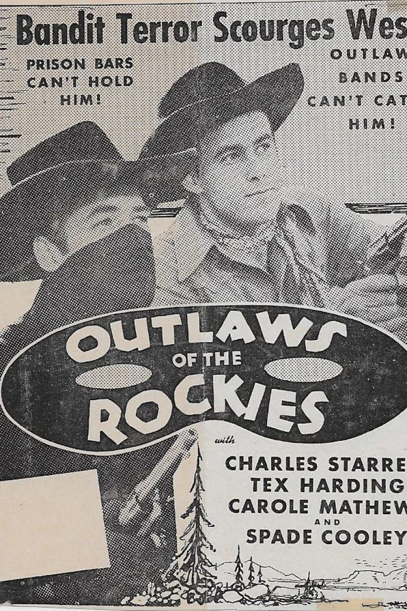 Outlaws of the Rockies Poster