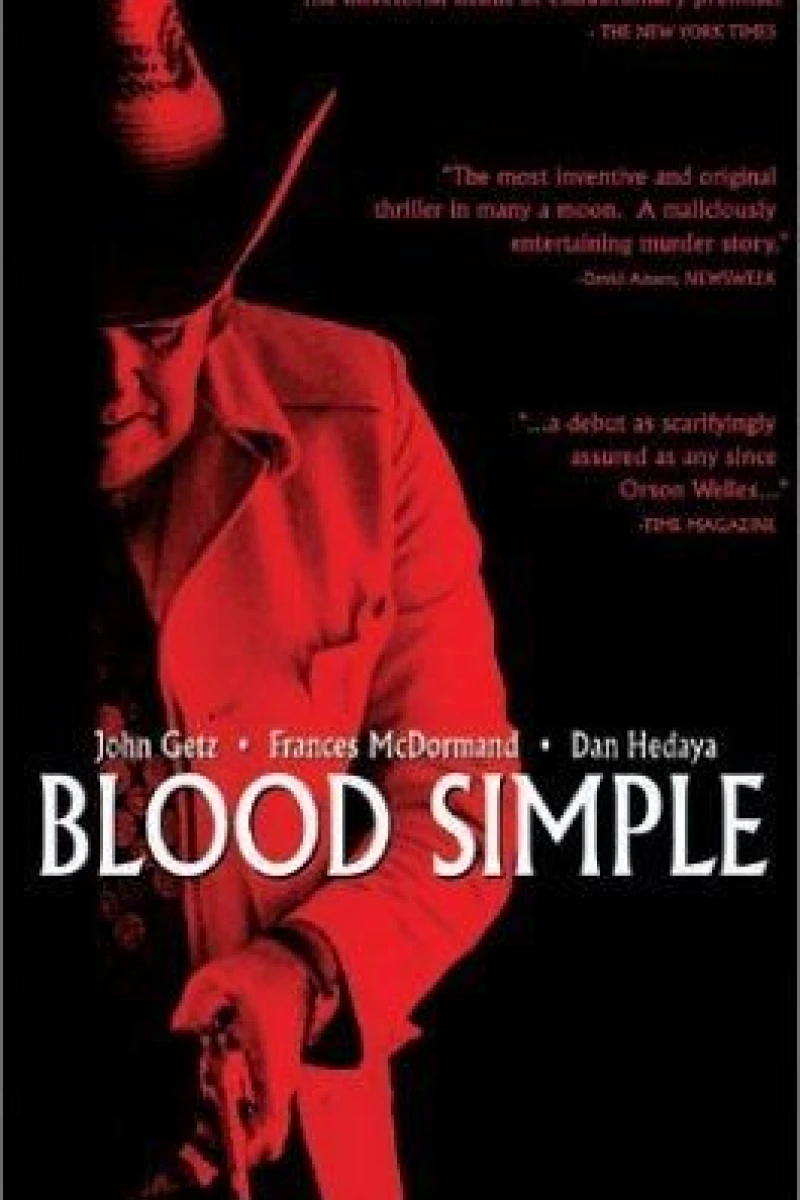 Blood Simple Directors Cut Poster