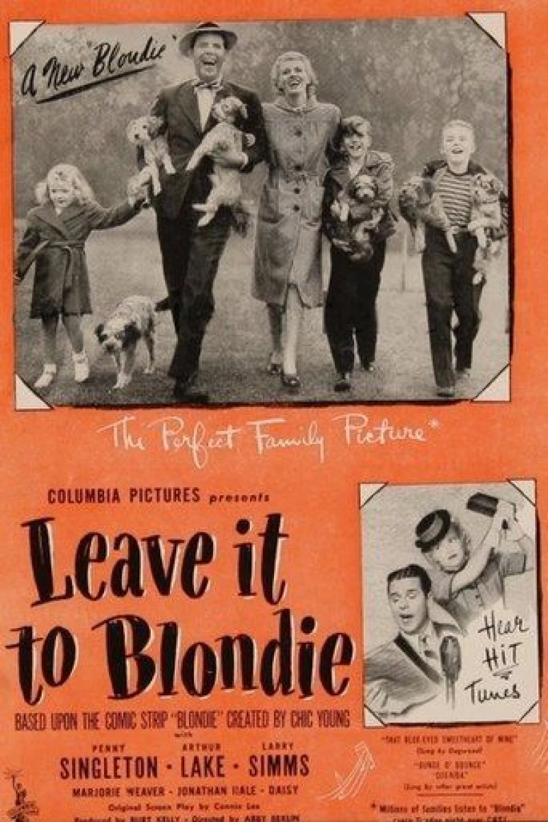 Leave It to Blondie Poster