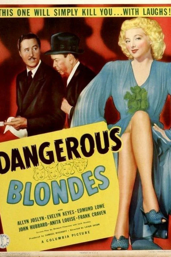 Dangerous Blondes Poster