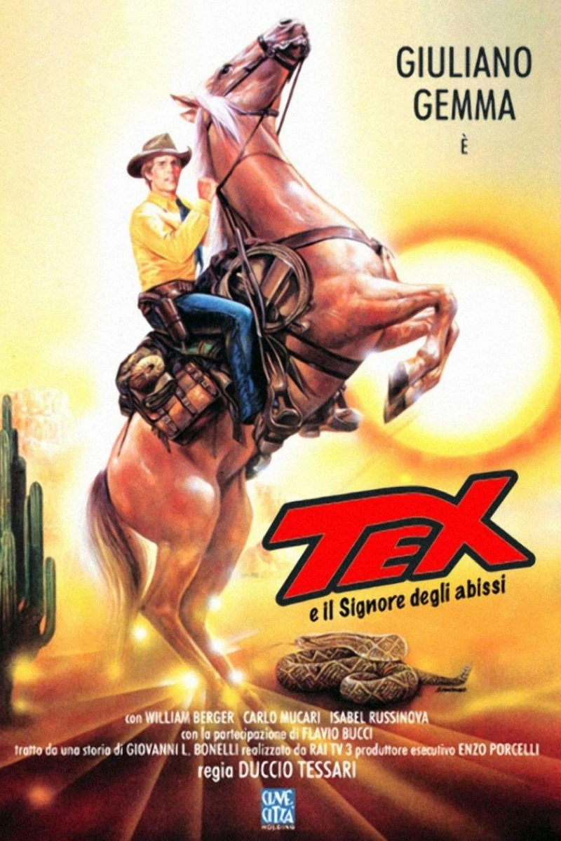 Tex and the Lord of the Deep Poster