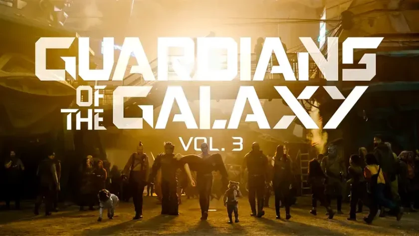 Guardians of the Galaxy Volume 3 Title Card