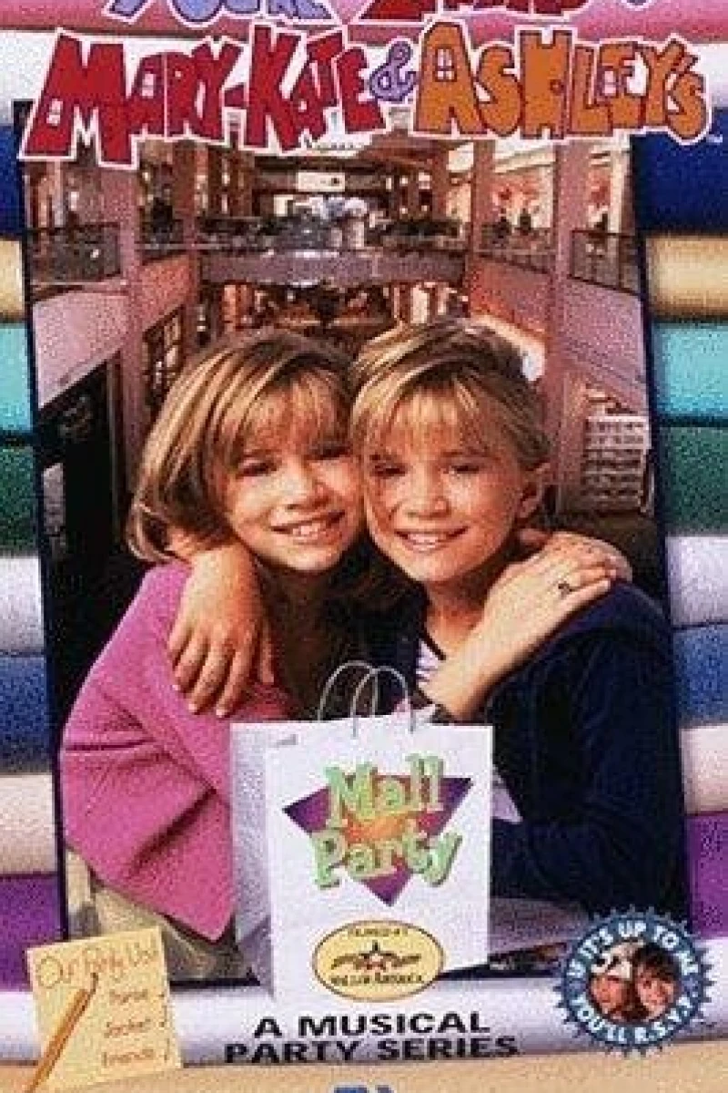 You're Invited to Mary-Kate and Ashley's Mall Party Poster