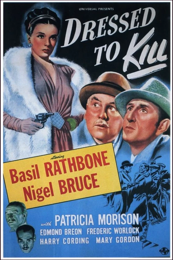 Sherlock Holmes Dressed to Kill Poster