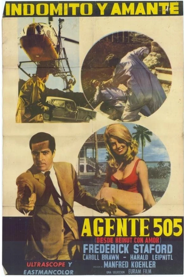 Agent 505: Death Trap in Beirut Poster