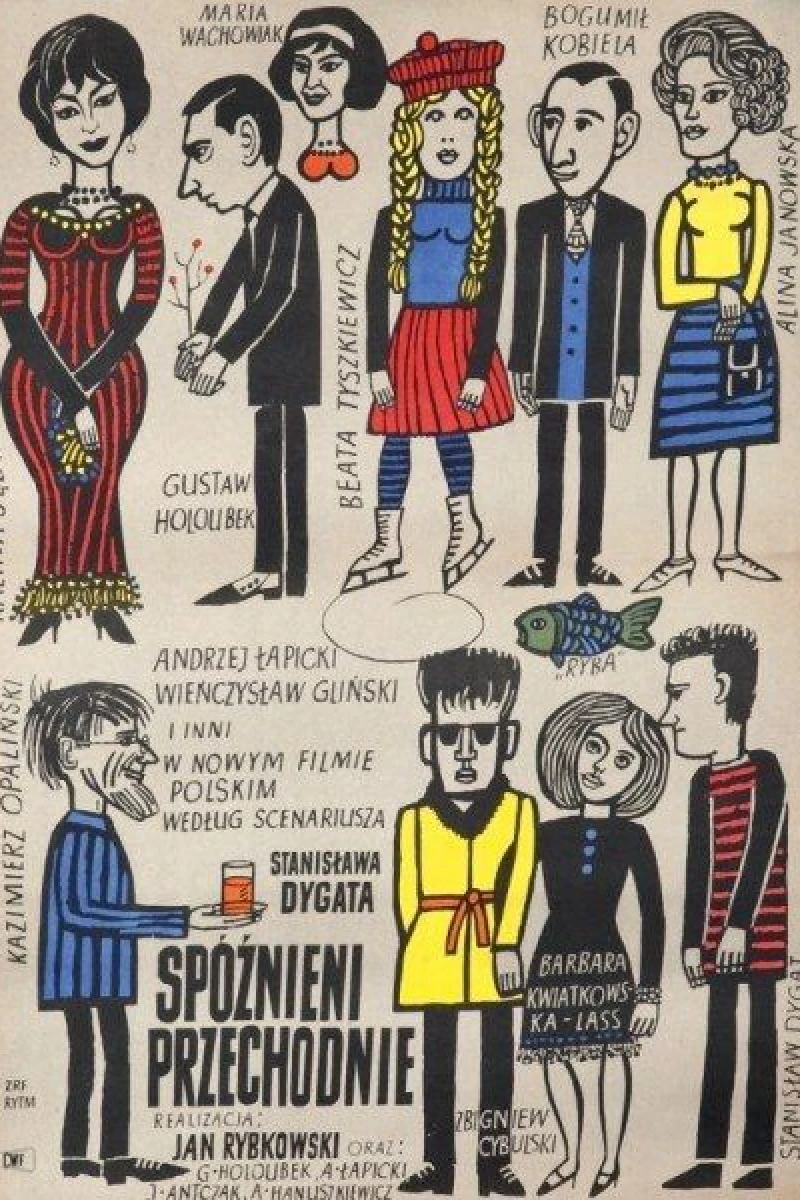 Spóznieni przechodnie Poster