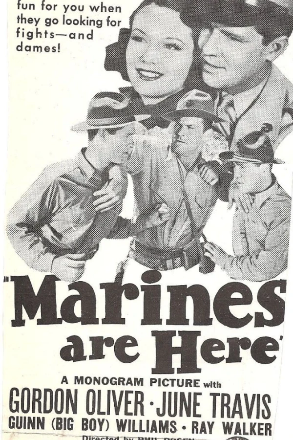 The Marines Are Here Poster