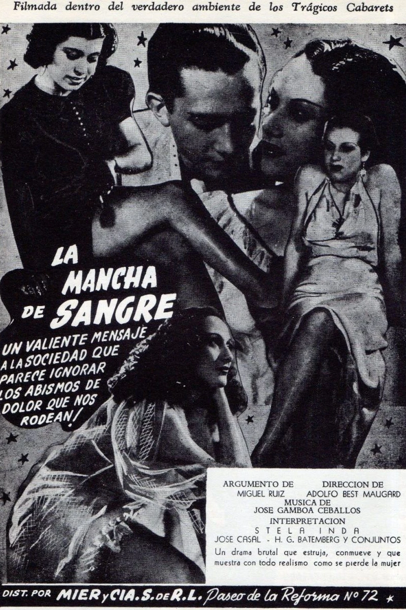 La mancha de sangre Poster