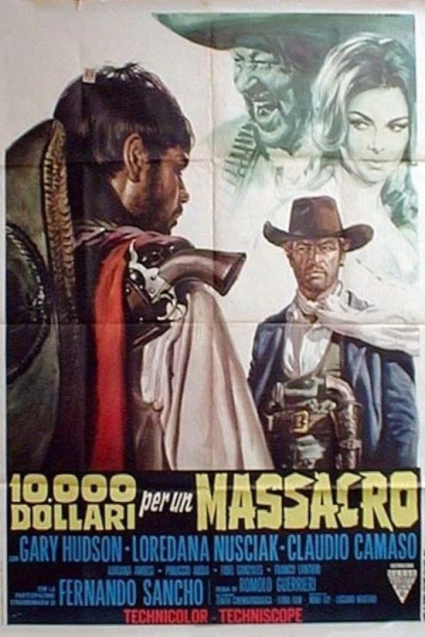10000 Dollars for a Massacre Poster