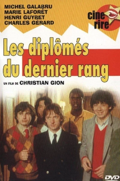 Les diplômés du dernier rang