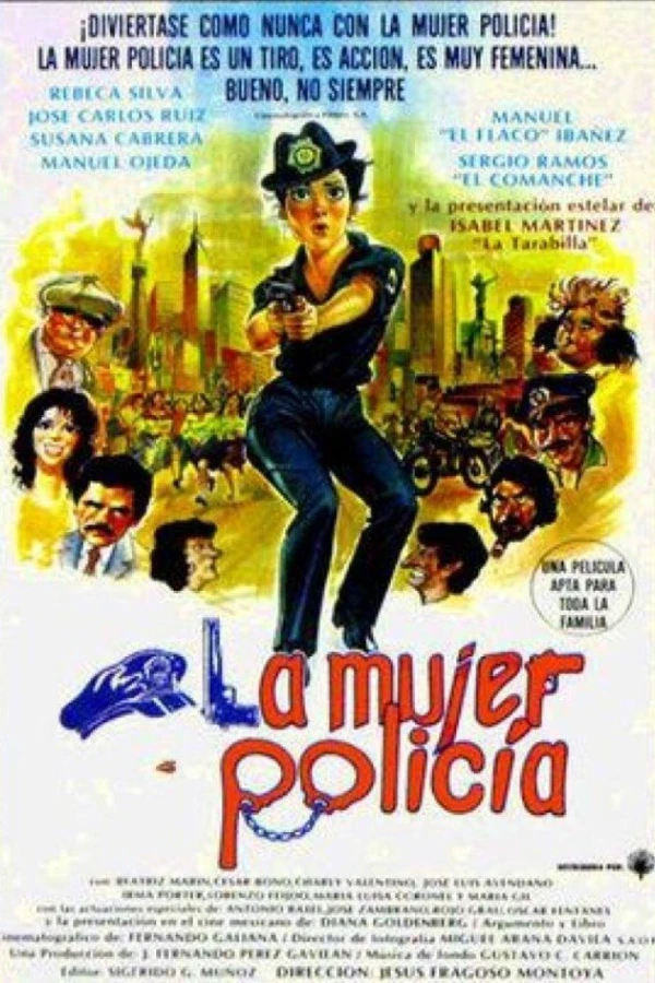 La mujer policía Poster