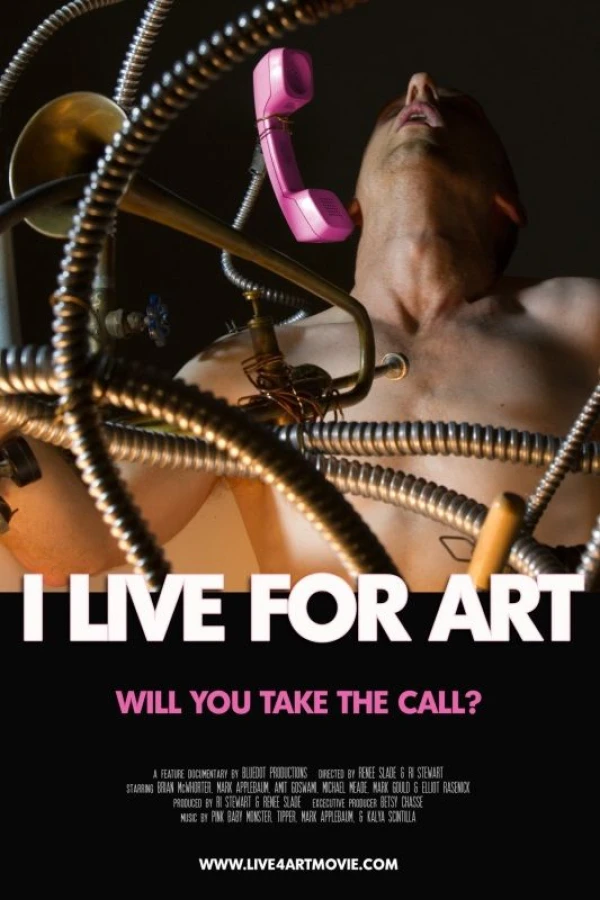 I Live for Art Poster