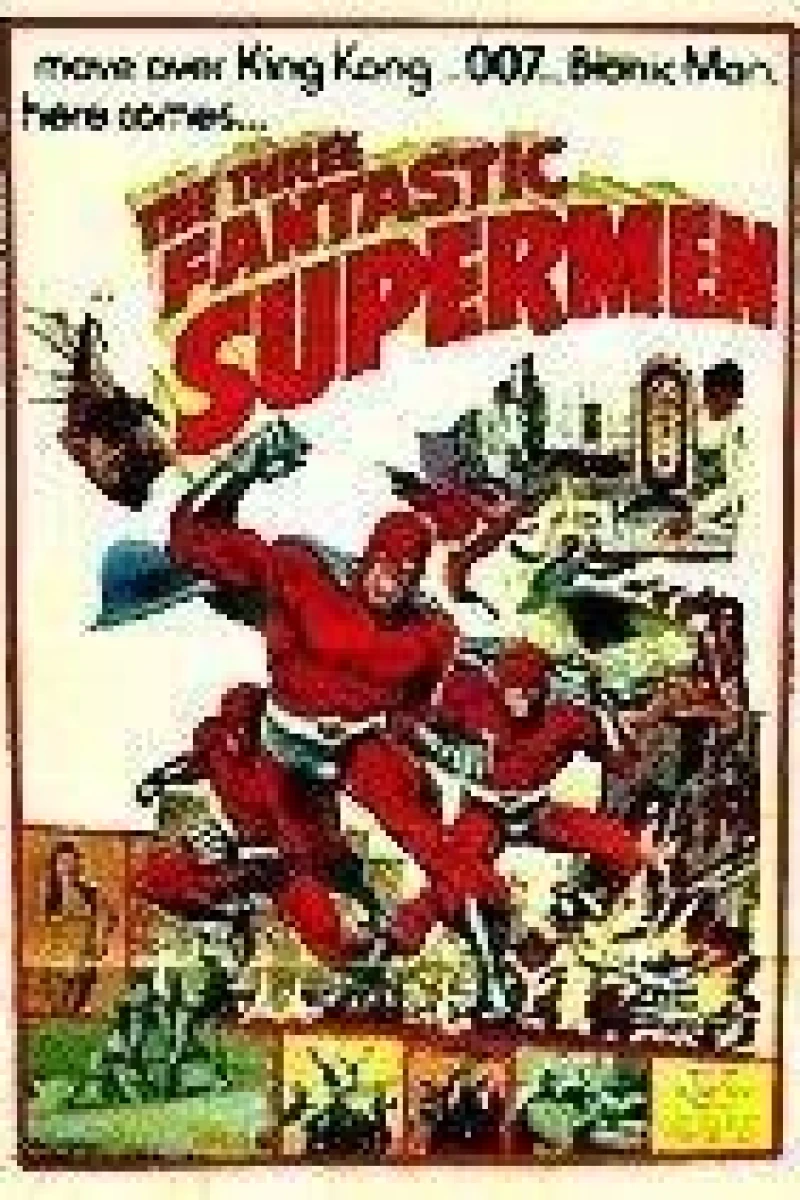 Three Fantastic Supermen Poster