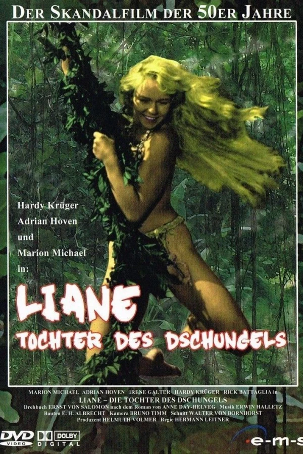 Liane, die Tochter des Dschungels Poster