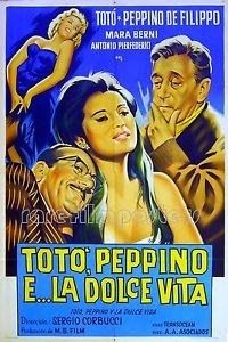 Totò, Peppino e... la dolce vita Poster