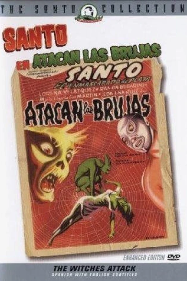 Santo Attacks the Witches Poster