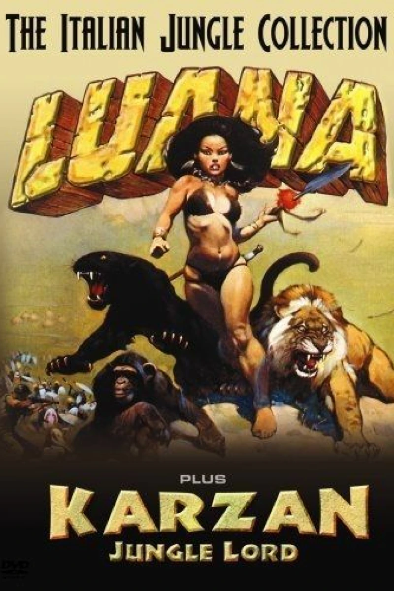 The Jungle Girl Luana Poster