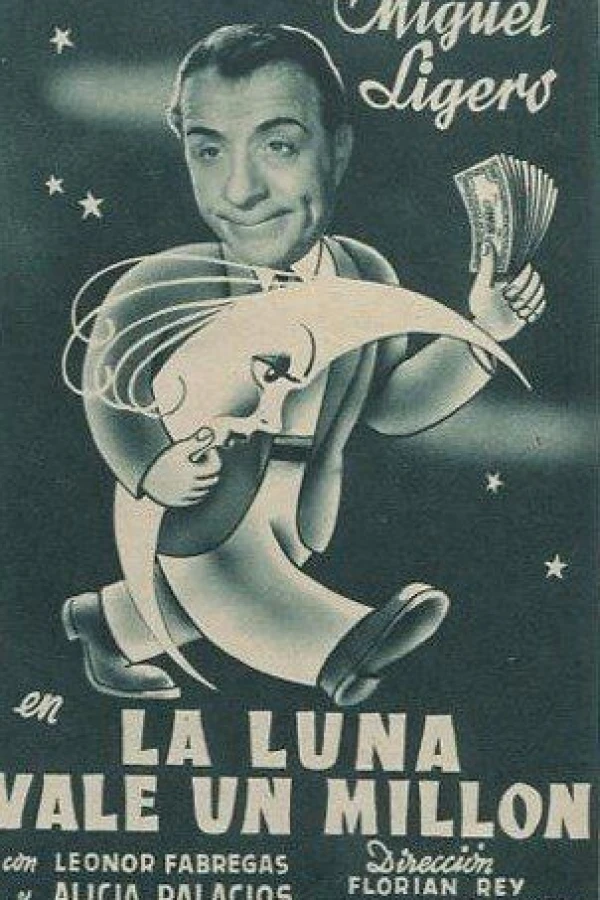 La luna vale un millón Poster