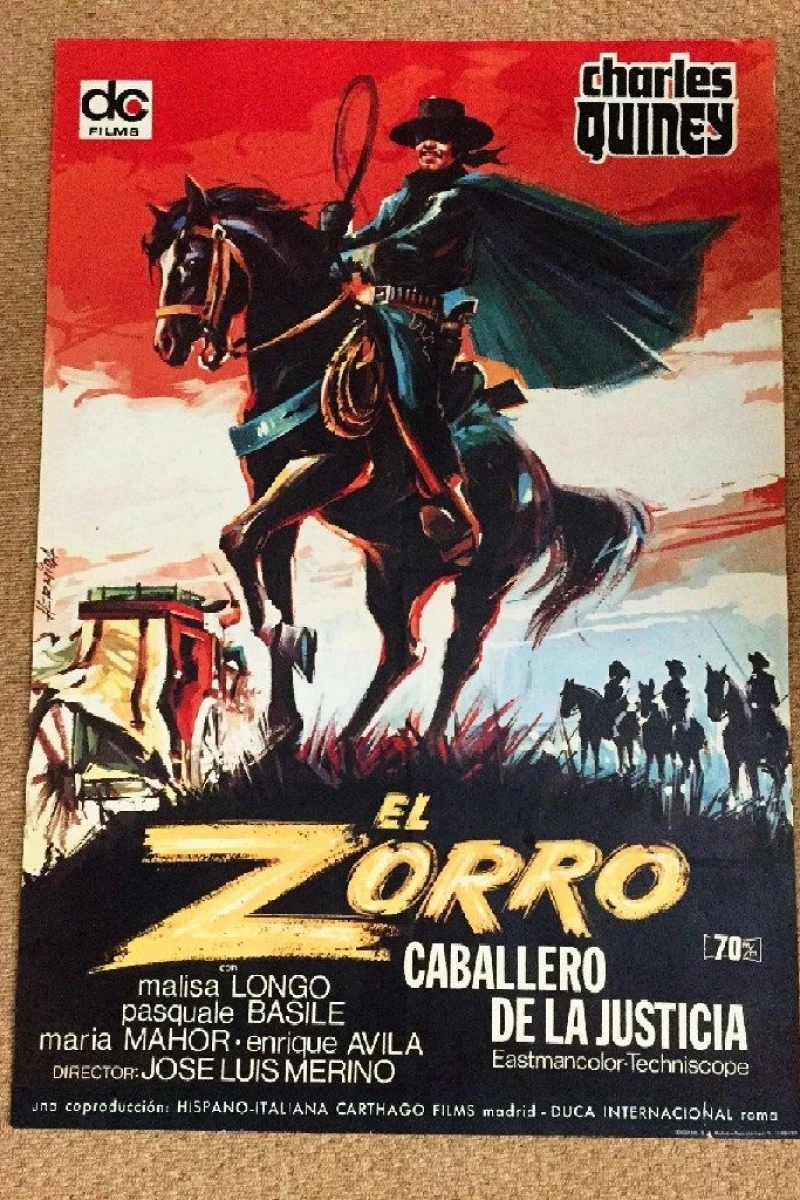 Zorro, Rider of Vengeance Poster