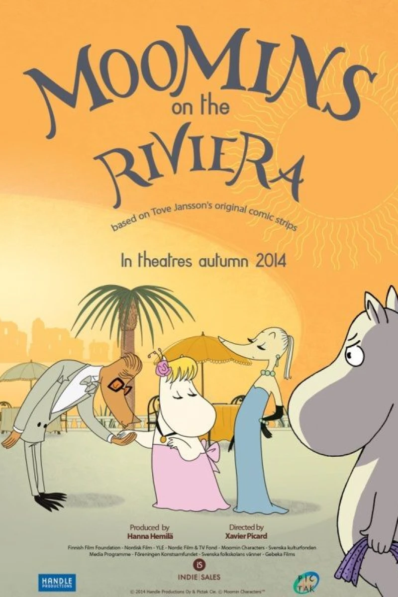 Moomins on the Riviera Poster