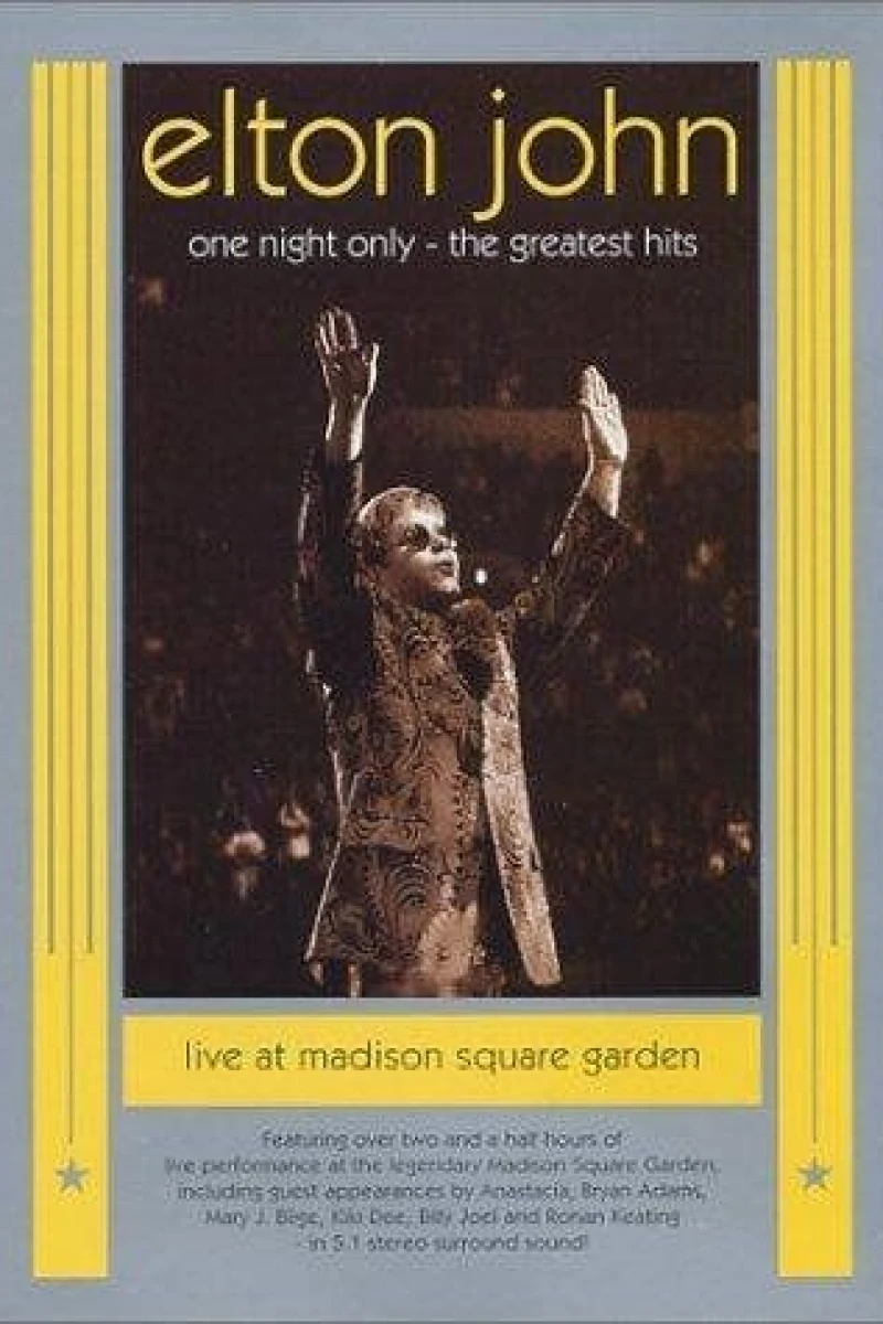 Elton John: One Night Only - Greatest Hits Live Poster
