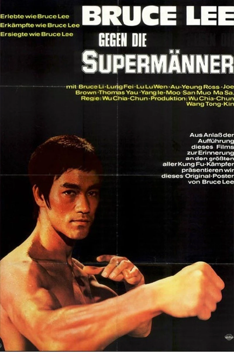 Bruce Lee vs. the Supermen Poster