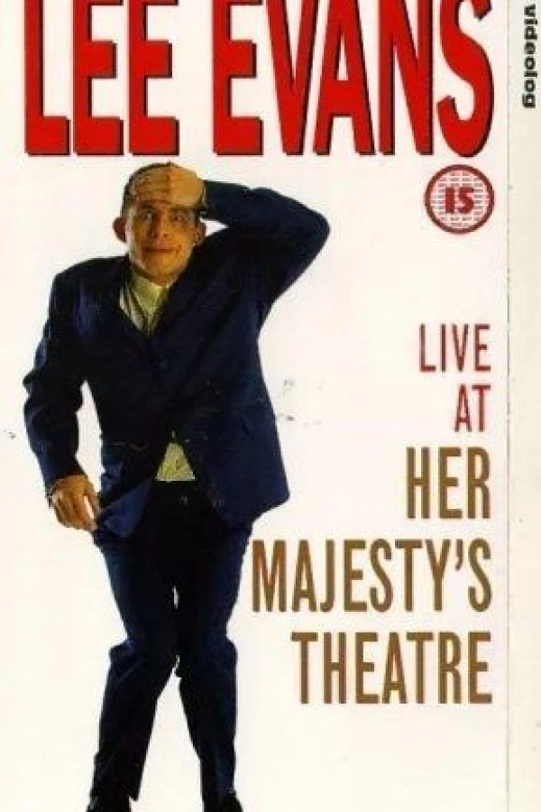 Lee Evans Live At Her Majestys Theatre Poster