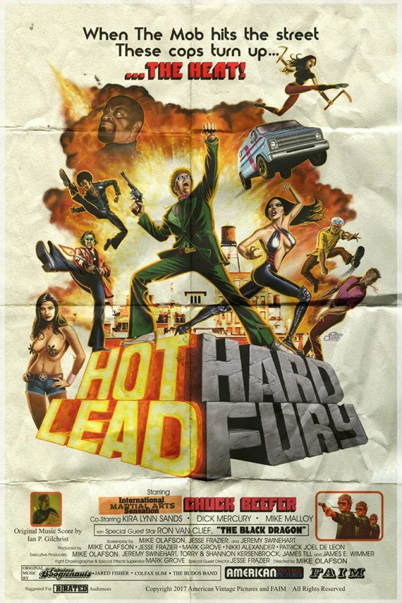 Hot Lead Hard Fury Poster