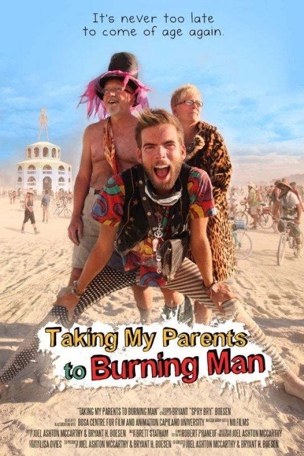 Taking My Parents to Burning Man Poster