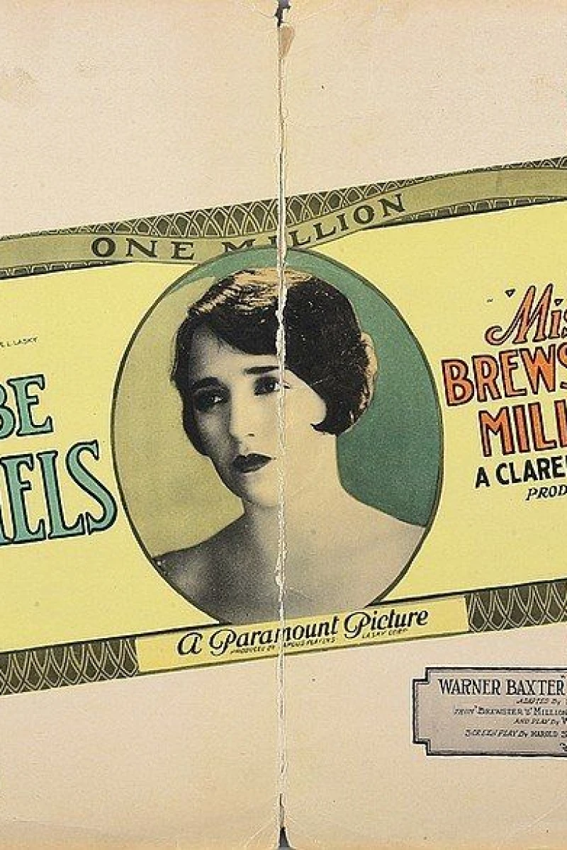 Miss Brewster's Millions Poster