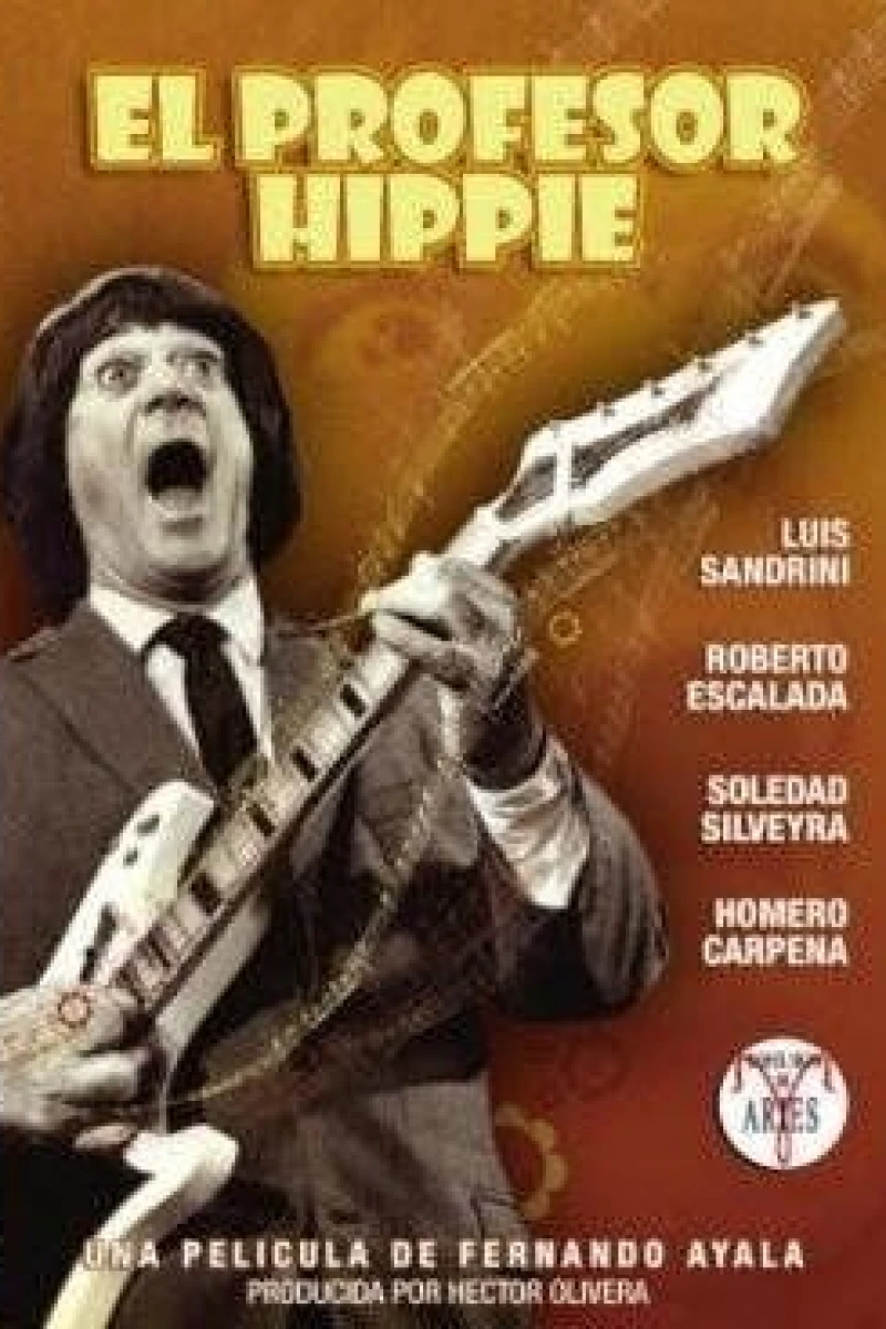 The Hippie Professor Poster