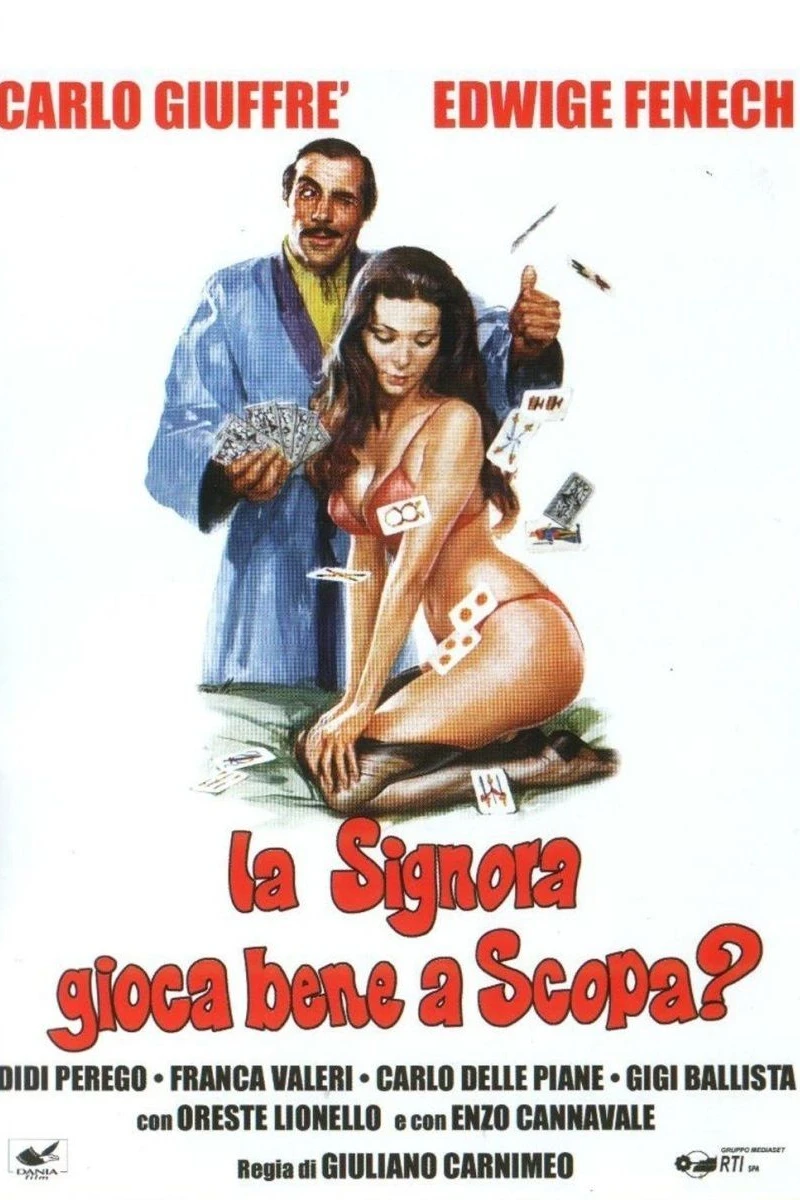 La signora gioca bene a scopa? Poster