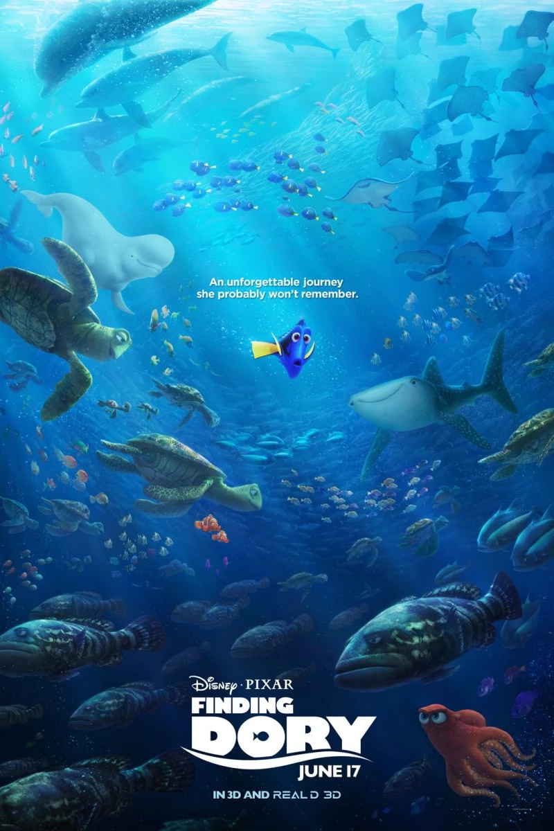 Finding Dory (2016) Poster