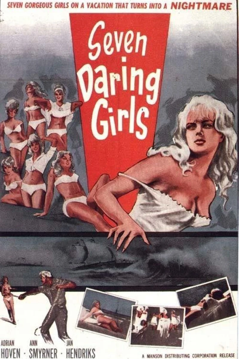 Seven Daring Girls Poster