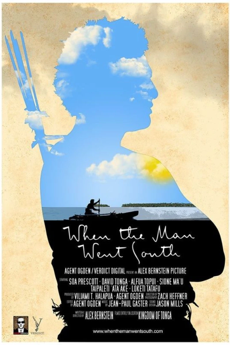 When the Man Went South Poster