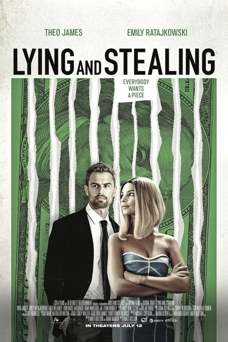 Lying and Stealing Poster