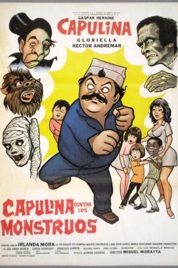 Capulina contra los monstruos Poster