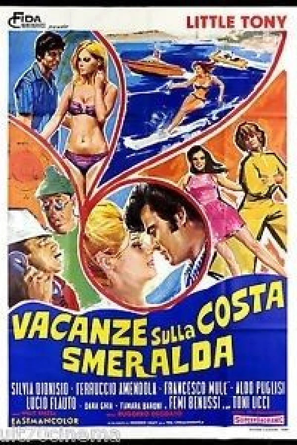 Holidays on the Costa Smeralda Poster