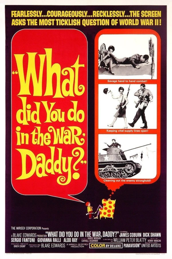 What Did You Do in the War, Daddy Poster
