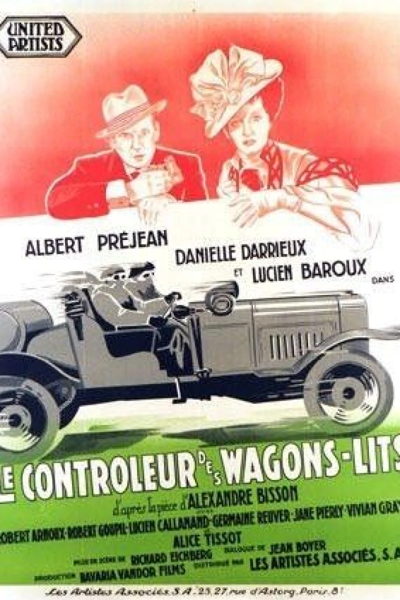 Inspector of the Red Cars Poster