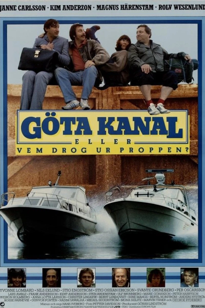 Göta kanal eller Vem drog ur proppen? Poster