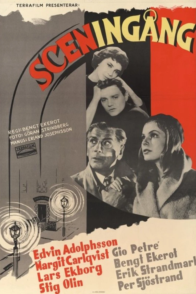 Sceningång Poster