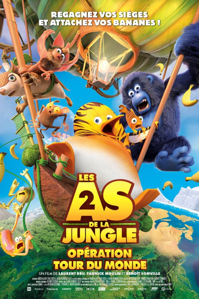 The Jungle Bunch 2: World Tour Poster