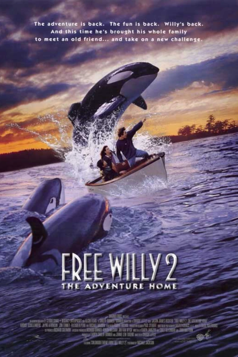 Free Willy 2 Poster
