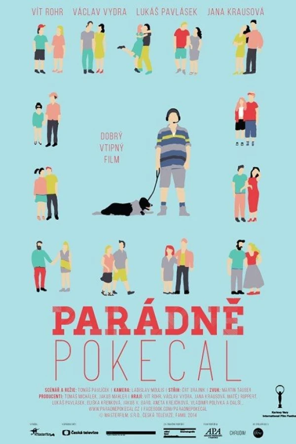 Parádne pokecal Poster