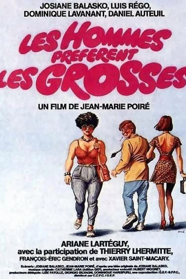 Les hommes préfèrent les grosses Poster